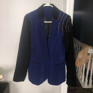 Career Blazer w/ Accent Jewels